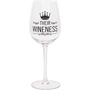 Maturi Kieliszek do wina 'Ich Wineness', 420 ml, w pudełku prezentowym Maturi Kieliszek do wina 'Ich Wineness', 420 ml, w pudełku prezentowym