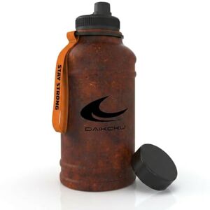 Daikoku Stainless Steel Water Bottle 1,3l BPA Free przydatna na siłowni i podczas uprawiania różnych sportów termos o podwójnej ściance od 12 do 24 godzin pomarańczowy Daikoku Stainless Steel Water Bottle 1,3l BPA Free przydatna na siłowni i podczas uprawiania różnych sportów termos o podwójnej ściance od 12 do 24 godzin pomarańczowy