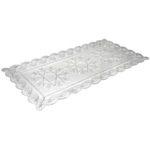 POLOPLAST 5896435 3 Tace Gwiazda, Przezroczysty, Prostokątny, 35 X 15 Cm, Plastic POLOPLAST 5896435 3 Tace Gwiazda, Przezroczysty, Prostokątny, 35 X 15 Cm, Plastic