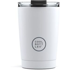 Cool Bottles Termos do kawy gorące napoje 5 godzin i zimnych 10 godzin 330 ml kubek termiczny ze stali nierdzewnej wolny od BPA, szczelna pokrywka i konstrukcja odporna na plamy, małpa biała Cool Bottles Termos do kawy gorące napoje 5 godzin i zimnych 10 godzin 330 ml kubek termiczny ze stali nierdzewnej wolny od BPA, szczelna pokrywka i konstrukcja odporna na plamy, małpa biała