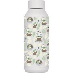 Quokka Butelka termos ze stali nierdzewnej Solid White 510 ML The Mandalorian GROGU Leaves Quokka Butelka termos ze stali nierdzewnej Solid White 510 ML The Mandalorian GROGU Leaves