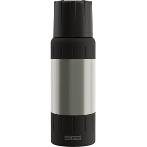 Sigg Izolowana butelka na wodę ze stali nierdzewnej – termos ze szczotkowaną gwiazdą alpejską z kubkiem, ciepła przez 15 godzin, zimna 56 h, kompaktowa i wytrzymała, szczelna, bez BPA, na zewnątrz Sigg Izolowana butelka na wodę ze stali nierdzewnej – termos ze szczotkowaną gwiazdą alpejską z kubkiem, ciepła przez 15 godzin, zimna 56 h, kompaktowa i wytrzymała, szczelna, bez BPA, na zewnątrz