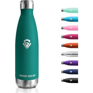 KollyKolla Termos o pojemności 500 ml, nadaje się do użytku na zewnątrz, nie zawiera BPA, nie zawiera BPA, szczelna, do uprawiania sportu, w podróży, dla chłopców i dziewcząt KollyKolla Termos o pojemności 500 ml, nadaje się do użytku na zewnątrz, nie zawiera BPA, nie zawiera BPA, szczelna, do uprawiania sportu, w podróży, dla chłopców i dziewcząt