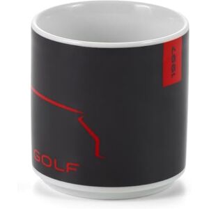 Volkswagen 5HG069601C kubek do kawy Golf kolekcja kubek kubek kubek 250 ml porcelana, ciemnoszary/czerwony Volkswagen 5HG069601C kubek do kawy Golf kolekcja kubek kubek kubek 250 ml porcelana, ciemnoszary/czerwony