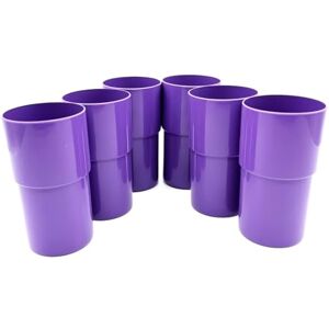 Kimmel Kubek do picia 330 ml zestaw 6 szt. fioletowy Kimmel Kubek do picia 330 ml zestaw 6 szt. fioletowy