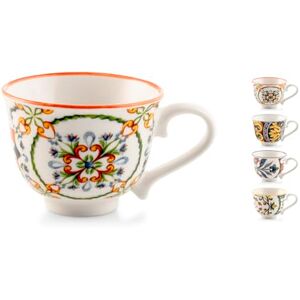 H&H , Zestaw 6 filiżanek Faenza z nowej porcelany kostnej 220 cm3 Elegancja i wytrzymałość na herbatę, napary i gorące napoje, wykwintny design i łatwe do czyszczenia, idealne do codziennego użytku i H&H , Zestaw 6 filiżanek Faenza z nowej porcelany kostnej 220 cm3 Elegancja i wytrzymałość na herbatę, napary i gorące napoje, wykwintny design i łatwe do czyszczenia, idealne do codziennego użytku i