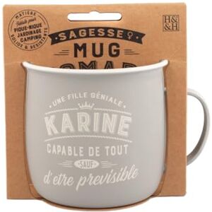 MUG NOMADE Spersonalizowany kubek do herbaty i kawy Karine prezent dla mężczyzn i kobiet MUG NOMADE Spersonalizowany kubek do herbaty i kawy Karine prezent dla mężczyzn i kobiet
