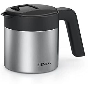 Siemens Termiczny dzbanek do kawy TZ40001, bezpośrednie parzenie z ekspresu do kawy, funkcja utrzymania ciepła, przesuwna pokrywa, łatwy do czyszczenia, idealny do EQ500, EQ700, EQ6 Plus i EQ900, 1 l, Siemens Termiczny dzbanek do kawy TZ40001, bezpośrednie parzenie z ekspresu do kawy, funkcja utrzymania ciepła, przesuwna pokrywa, łatwy do czyszczenia, idealny do EQ500, EQ700, EQ6 Plus i EQ900, 1 l,
