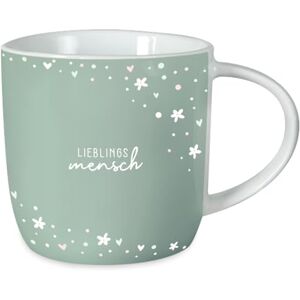 Grafik Werkstatt Grafik-Werkstatt Filiżanka do kawy z sentencją 300 ml porcelana filiżanka Lieblingsmensch Grafik Werkstatt Grafik-Werkstatt Filiżanka do kawy z sentencją 300 ml porcelana filiżanka Lieblingsmensch