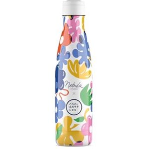 Cool Bottles Butelka na wodę ze stali nierdzewnej, butelka termiczna 500 ml, zimne napoje 36 godzin i gorące 18 godzin, wykończenie nadrukiem 3D, bez BPA Cool Bottles Butelka na wodę ze stali nierdzewnej, butelka termiczna 500 ml, zimne napoje 36 godzin i gorące 18 godzin, wykończenie nadrukiem 3D, bez BPA