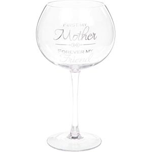 Maturi First My Mother Forever My Friend Sentyment Szklanka do ginu z sercami 625 ml Maturi First My Mother Forever My Friend Sentyment Szklanka do ginu z sercami 625 ml
