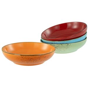 Creatable , 22875, seria Nature Collection Mediterran, 4-częściowy zestaw dla 4 osób, miska do gry ze stal, mycie w pralce i mikrowellengeeignet, Qualitätsproduktion Creatable , 22875, seria Nature Collection Mediterran, 4-częściowy zestaw dla 4 osób, miska do gry ze stal, mycie w pralce i mikrowellengeeignet, Qualitätsproduktion