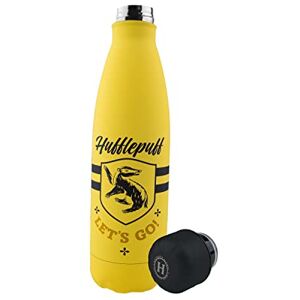Cinereplicas Harry Potter Herbatna izolowana Let's Go Hufflepuff 500ml Stal nierdzewna Oficjalna licencja Cinereplicas Harry Potter Herbatna izolowana Let's Go Hufflepuff 500ml Stal nierdzewna Oficjalna licencja