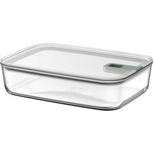 Mepal Szklane pojemniki z pokrywkami EasyClip Miska z pokrywką i zamkiem przesuwnym do kuchenki mikrofalowej, parowaru, piekarnika, lodówki i zamrażarki, hermetyczne 2,25 l Nordic sage Mepal Szklane pojemniki z pokrywkami EasyClip Miska z pokrywką i zamkiem przesuwnym do kuchenki mikrofalowej, parowaru, piekarnika, lodówki i zamrażarki, hermetyczne 2,25 l Nordic sage