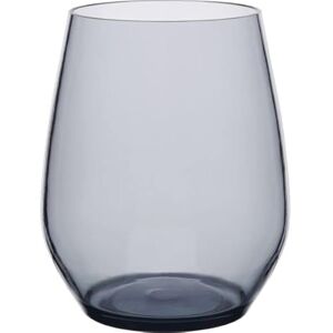 glassFORever A/S glassFORever Stemless Poliwęglan szklanka do picia, szara, 0,40 l, wysokość 105 mm, średnica 57 mm, 24 sztuki glassFORever A/S glassFORever Stemless Poliwęglan szklanka do picia, szara, 0,40 l, wysokość 105 mm, średnica 57 mm, 24 sztuki