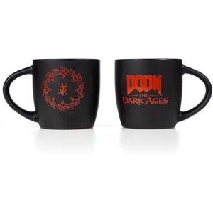 DPI Merchandising Doom: The Dark Ages Kubek Tarcza Czarny/Czerwony DPI Merchandising Doom: The Dark Ages Kubek Tarcza Czarny/Czerwony