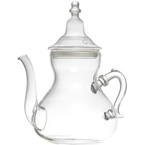 HOME DECO FACTORY , KA0276, czajniczek szklany 80cl, nowoczesny i elegancki design, idealny do herbaty, kawy i aperitifów, z ergonomicznym uchwytem i dziobkiem zapobiegającym kapaniu, przezroczysty HOME DECO FACTORY , KA0276, czajniczek szklany 80cl, nowoczesny i elegancki design, idealny do herbaty, kawy i aperitifów, z ergonomicznym uchwytem i dziobkiem zapobiegającym kapaniu, przezroczysty