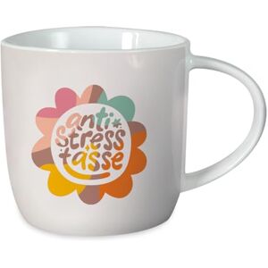 Grafik Werkstatt Grafik-Werkstatt Filiżanka do kawy z sentencją, 300 ml, porcelana, filiżanka antystresowa Grafik Werkstatt Grafik-Werkstatt Filiżanka do kawy z sentencją, 300 ml, porcelana, filiżanka antystresowa