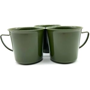 Kimmel Filiżanka 180 ml, 3 sztuki w zestawie, kolor oliwkowy, dziecięcy kubek plastikowy kubek z tworzywa sztucznego naczynia Kimmel Filiżanka 180 ml, 3 sztuki w zestawie, kolor oliwkowy, dziecięcy kubek plastikowy kubek z tworzywa sztucznego naczynia