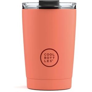 Cool Bottles Termos do kawy gorące napoje 5 godzin i zimnych 10 godzin 330 ml kubek termiczny ze stali nierdzewnej wolny od BPA, szczelna pokrywka i konstrukcja odporna na plamy, ciasto koralowe Cool Cool Bottles Termos do kawy gorące napoje 5 godzin i zimnych 10 godzin 330 ml kubek termiczny ze stali nierdzewnej wolny od BPA, szczelna pokrywka i konstrukcja odporna na plamy, ciasto koralowe Cool
