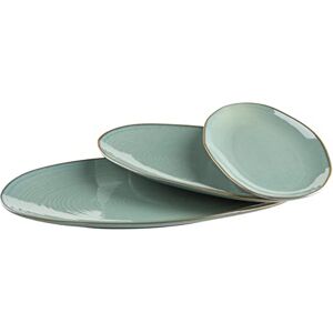 Zestaw Ceramicznych Talerzy do Serwowania MÄSER Nottingham - Vintage Moderno Zestaw Ceramicznych Talerzy do Serwowania MÄSER Nottingham - Vintage Moderno