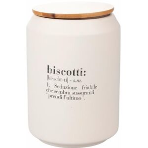 Tivoli Victionary ceramiczny pojemnik na herbatniki 1,7 l, bambusowa pokrywka Tivoli Victionary ceramiczny pojemnik na herbatniki 1,7 l, bambusowa pokrywka