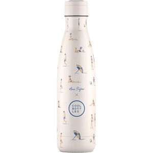 Cool Bottles Butelka na wodę ze stali nierdzewnej, butelka termiczna 500 ml, zimne napoje 36 godzin i gorące 18 godzin, wykończenie nadrukiem 3D, bez BPA Cool Bottles Butelka na wodę ze stali nierdzewnej, butelka termiczna 500 ml, zimne napoje 36 godzin i gorące 18 godzin, wykończenie nadrukiem 3D, bez BPA