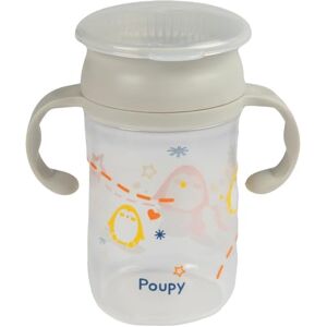 Poupy Magic Cup z uchwytami 360 ml — 360° szkło kroplowe, idealne dla dzieci i osób starszych, łatwe w użyciu i wielokrotnego użytku Poupy Magic Cup z uchwytami 360 ml — 360° szkło kroplowe, idealne dla dzieci i osób starszych, łatwe w użyciu i wielokrotnego użytku