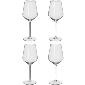 alpina Kieliszek do wina białego Zestaw 4 kieliszków do wina kieliszki do stóp 38cl szkło szkło alpina Kieliszek do wina białego Zestaw 4 kieliszków do wina kieliszki do stóp 38cl szkło szkło