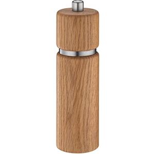 Zassenhaus Hannover młynek do soli z drewna dębowego, z płynnie regulowanym ceramicznym mechanizmem mielącym, młynek do przypraw do soli, 18 cm, Ø 5 cm Zassenhaus Hannover młynek do soli z drewna dębowego, z płynnie regulowanym ceramicznym mechanizmem mielącym, młynek do przypraw do soli, 18 cm, Ø 5 cm