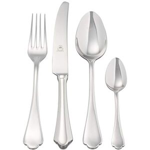 MEPRA 106428024 24-częściowy zestaw sztućców Dolce Vita ze stali nierdzewnej, srebrny MEPRA 106428024 24-częściowy zestaw sztućców Dolce Vita ze stali nierdzewnej, srebrny