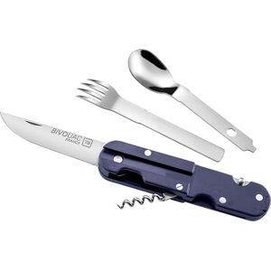 Cao C.A.O. Noże BIVOUAC w sztućcach z hartowanej stali nierdzewnej kolor niebieski długość 23 cm (otwarty) 14 cm (zamknięty) 9 cm (ostrze) Cao C.A.O. Noże BIVOUAC w sztućcach z hartowanej stali nierdzewnej kolor niebieski długość 23 cm (otwarty) 14 cm (zamknięty) 9 cm (ostrze)