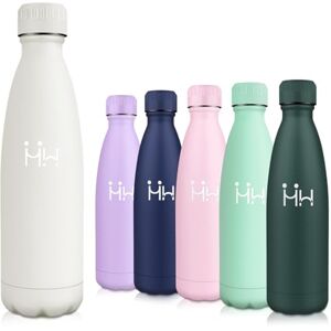 Motswedi Butelka Termiczna 500ml, Nie Zawiera BPA, Butelka na Napoje ze Stali Nierdzewnej, Izolowana Próżniowo, ze Stali Nierdzewnej, z Podwójnymi ściankami, Butelka Wodę Szkoły, Podróż, Kremowobiały Motswedi Butelka Termiczna 500ml, Nie Zawiera BPA, Butelka na Napoje ze Stali Nierdzewnej, Izolowana Próżniowo, ze Stali Nierdzewnej, z Podwójnymi ściankami, Butelka Wodę Szkoły, Podróż, Kremowobiały