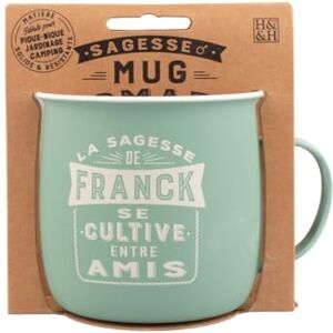 MUG NOMADE Spersonalizowany kubek do herbaty i kawy Franck prezent dla mężczyzn i kobiet MUG NOMADE Spersonalizowany kubek do herbaty i kawy Franck prezent dla mężczyzn i kobiet