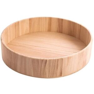 INNSPIRO Duża okrągła tratwa drewniana taca 34x7,5cm. INNSPIRO Duża okrągła tratwa drewniana taca 34x7,5cm.