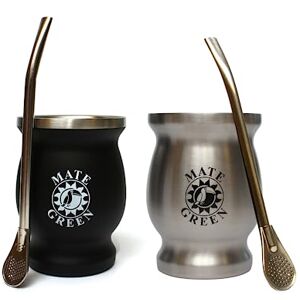 Gaucho Yerba Mate Kubek - Stal nierdzewna - 230ml Gaucho Yerba Mate Kubek - Stal nierdzewna - 230ml