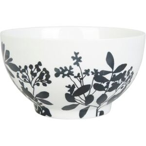 GENEVIEVE LETHU 536502 Miska 61 cl Porcelana Kolekcja CIEŃ BUKOLICZNYCH Ø 13 cm wys. 7 cm Kolor biały, czarny wystrój GENEVIEVE LETHU 536502 Miska 61 cl Porcelana Kolekcja CIEŃ BUKOLICZNYCH Ø 13 cm wys. 7 cm Kolor biały, czarny wystrój
