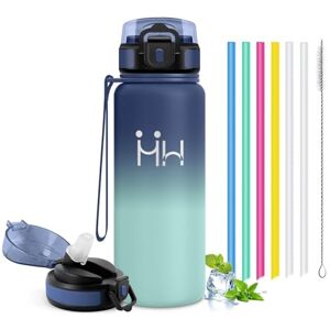 JAPORIA Butelka termiczna 750 ml, termos ze słomką, wielokrotnego użytku, szczelna, przenośna, butelka na wymianę, piknik, plaża JAPORIA Butelka termiczna 750 ml, termos ze słomką, wielokrotnego użytku, szczelna, przenośna, butelka na wymianę, piknik, plaża