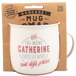 MUG NOMADE Spersonalizowany kubek do herbaty i kawy Catherine prezent dla mężczyzn i kobiet MUG NOMADE Spersonalizowany kubek do herbaty i kawy Catherine prezent dla mężczyzn i kobiet