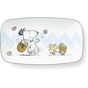 Lenox 896632 Peanuts Wielkanocna taca na przekąski z motywem Snoopy'ego Lenox 896632 Peanuts Wielkanocna taca na przekąski z motywem Snoopy'ego