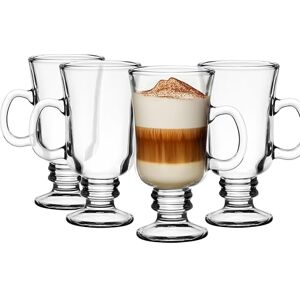 Glasmark KROSNO 1992 Glasmark Krosno Zestaw 4 szklanek do kawy, szklanki do herbaty, 0,2 l, szklanki do kawy, herbaty, irlandzka kawa latte macchiato kieliszki do grzanego wina, szklanki do wody, nadają się do mycia w Glasmark KROSNO 1992 Glasmark Krosno Zestaw 4 szklanek do kawy, szklanki do herbaty, 0,2 l, szklanki do kawy, herbaty, irlandzka kawa latte macchiato kieliszki do grzanego wina, szklanki do wody, nadają się do mycia w