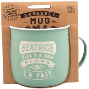 MUG NOMADE Beatrice spersonalizowany kubek do herbaty i kawy prezent dla mężczyzn i kobiet MUG NOMADE Beatrice spersonalizowany kubek do herbaty i kawy prezent dla mężczyzn i kobiet