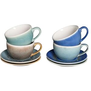 Creatable , 24044 Caldera 8-częściowy zestaw naczyń dla 4 osób, cappuccino z kamionki, nadaje się do mycia w zmywarce i używania w kuchence mikrofalowej, wysokiej jakości produkcja Creatable , 24044 Caldera 8-częściowy zestaw naczyń dla 4 osób, cappuccino z kamionki, nadaje się do mycia w zmywarce i używania w kuchence mikrofalowej, wysokiej jakości produkcja