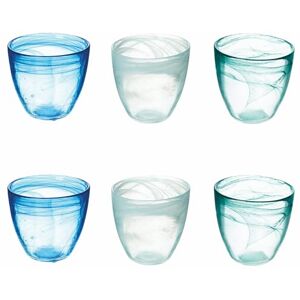 Tivoli Zestaw 6 szklanek do wody, 280 ml, szklanki do wody, gradient, alabaster ocean Tivoli Zestaw 6 szklanek do wody, 280 ml, szklanki do wody, gradient, alabaster ocean