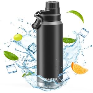 OUTDOUSE PRO Butelka do picia ze stali nierdzewnej 532 ml, 710 ml, 946 ml, z revestimiento cerámico esmaltado, botella isotérmica para deportes al aire libre, diseño a prueba de fugas (532 ml) OUTDOUSE PRO Butelka do picia ze stali nierdzewnej 532 ml, 710 ml, 946 ml, z revestimiento cerámico esmaltado, botella isotérmica para deportes al aire libre, diseño a prueba de fugas (532 ml)