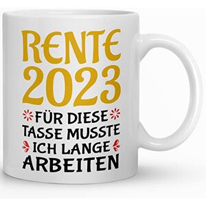 Kaffeebecher24 Prezenty na początek emerytury – kubek na emeryturę jako podziękowanie – przejście na emeryturę, pożegnanie, urodziny – (długa praca) Kaffeebecher24 Prezenty na początek emerytury – kubek na emeryturę jako podziękowanie – przejście na emeryturę, pożegnanie, urodziny – (długa praca)
