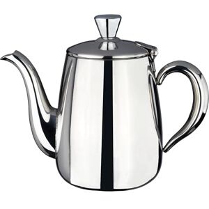 Café Olé Premium Dzbanek do kawy 340 ml, na 1 porcję, stal nierdzewna, klasyczny design dzbanka do kawy z lustrzanym wykończeniem, idealny dziobek do nalewania Café Olé Premium Dzbanek do kawy 340 ml, na 1 porcję, stal nierdzewna, klasyczny design dzbanka do kawy z lustrzanym wykończeniem, idealny dziobek do nalewania