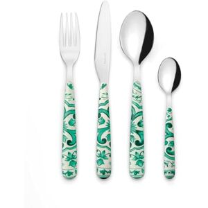 GUZZINI - Blues - Zielen smaragdowa - 24 sztuk - Cutlery Set GUZZINI - Blues - Zielen smaragdowa - 24 sztuk - Cutlery Set