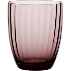 ROSE & TULIPANI MILANO Rose&Tulipani różowy szklany kubek do picia, pojemność 310 ml, kolekcja Prismia ROSE & TULIPANI MILANO Rose&Tulipani różowy szklany kubek do picia, pojemność 310 ml, kolekcja Prismia
