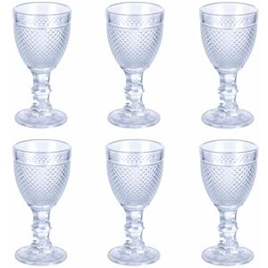Tivoli Zestaw 6 likierów 50 ml, szkło przezroczyste, Diamond Tivoli Zestaw 6 likierów 50 ml, szkło przezroczyste, Diamond